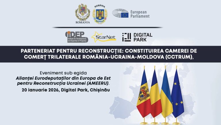 Axa Iași–Chișinău–Odesa: Pași concreți pentru constituirea Camerei de Comerț Trilaterale