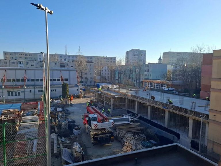 Extinderea Liceului „Miron Costin” din Iași avansează. Nou corp de clădire cu nouă săli de clasă, finanțat prin PNRR