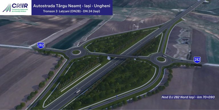 Constructor spaniol desemnat pentru lotul Lețcani – Iași din Autostrada A8. Contract de 3,93 miliarde lei pentru unul dintre cele mai complexe segmente
