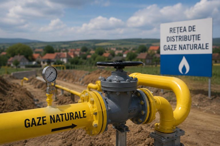 Rețea gaze în zona Pașcani: investiție de peste 65 milioane lei pentru alimentarea a patru comune din județul Iași