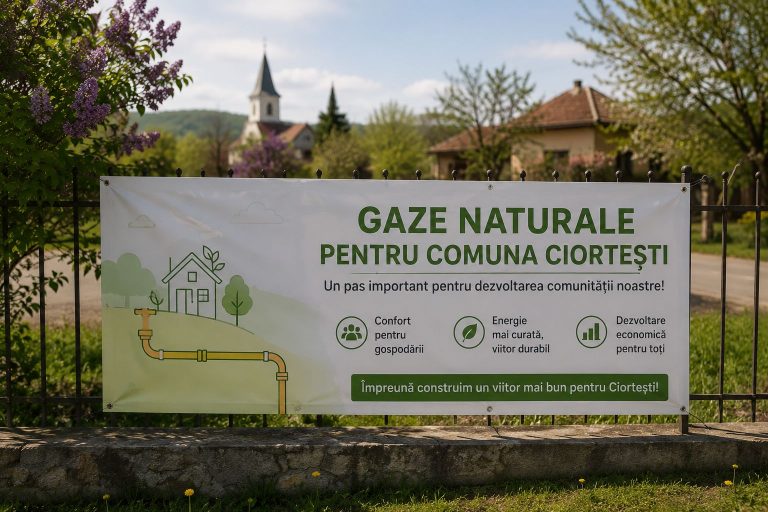 Veste uriașă pentru Ciortești: proiectul gazelor naturale a primit autorizația de construire