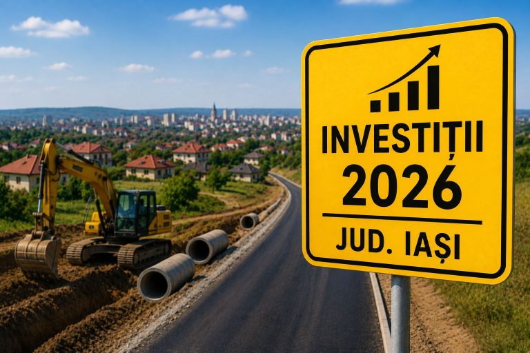 Investiții în comunele din județul Iași. Unde merg cele mai mari bugete de la marginea municipiului