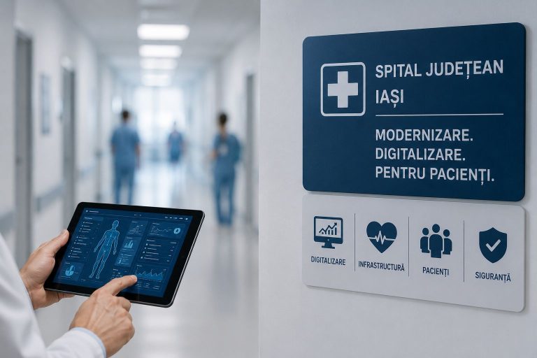 Peste 1,1 miliarde lei pentru sănătate. Spitalele din Iași intră într-o nouă etapă de digitalizare și modernizare