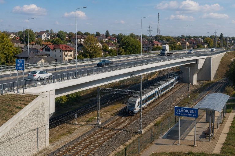 Pasajul Vlădiceni va costa 16 milioane de euro. Una dintre cele mai aglomerate bariere din Iași va fi eliminată